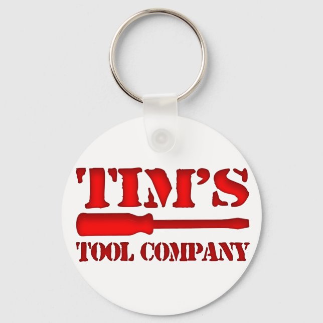 Tim's Tool Company Keychain (Front)