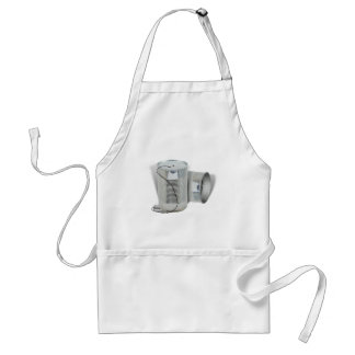 Tin Can Phone (Can you hear me NOW?) Adult Apron