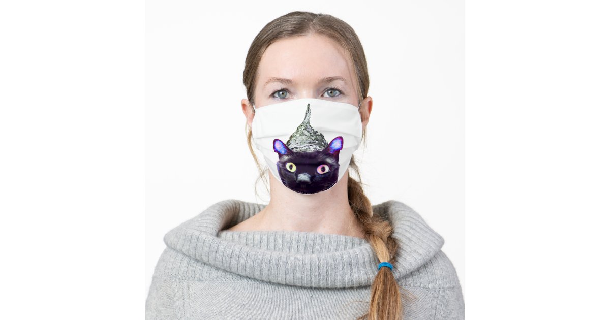 Tin Foil Hat Cat Mask Zazzle