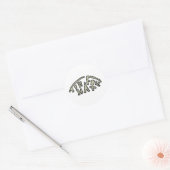 Tin Foil Hat Classic Round Sticker (Envelope)