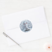 Tin Foil Hat Society Classic Round Sticker (Envelope)
