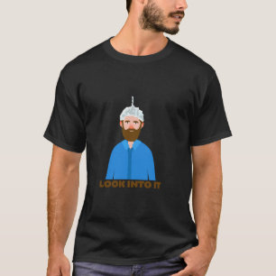 Tin Foil Hat Tinfoil Conspiracy Grid Look Into It T-Shirt