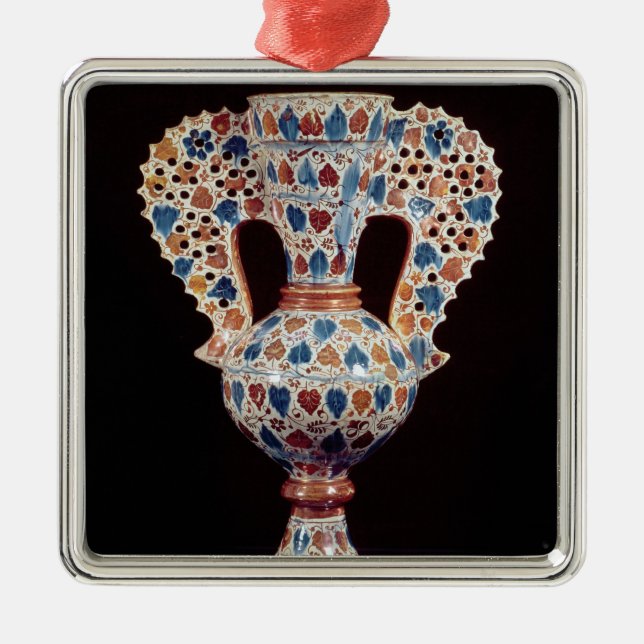 Tin-glazed vase with lustre decoration (Front)