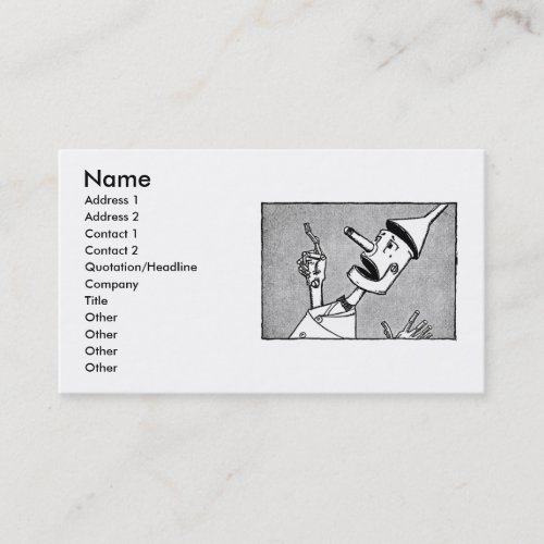 Tin Man Business Card