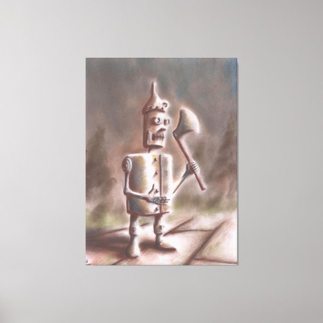 Tin Man Canvas Print (Front)