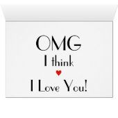 Tin Man Greeting Card (Inside Horizontal (Bottom))