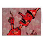 Tin Man Greeting Card (Front Horizontal)