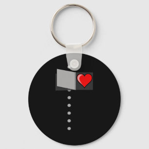 Tin Man Heart Halloween Wizard Of Oz Tin Man Costu Keychain