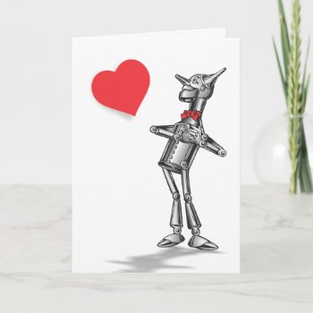 Tin Man In Love Card by Russ_Billington at Zazzle