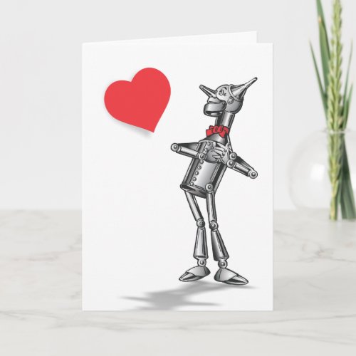 Tin Man in Love Card