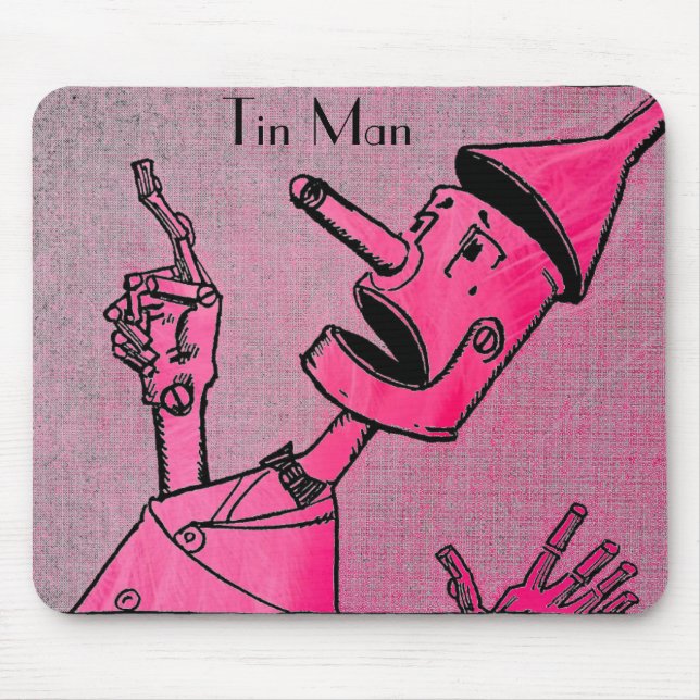 Tin Man Mouse Pad (Front)