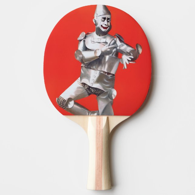Tin Man Ping Pong Paddle (Front)