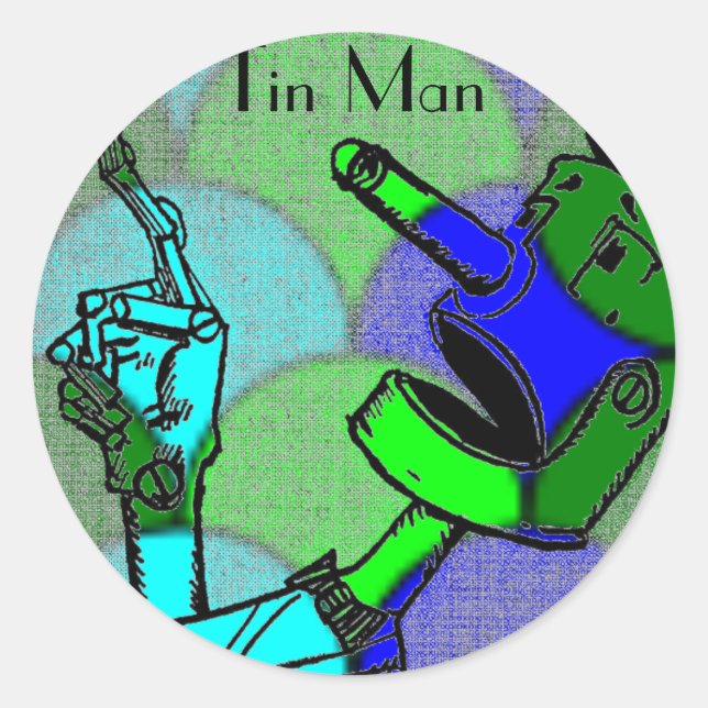 Tin Man Sticker (Front)
