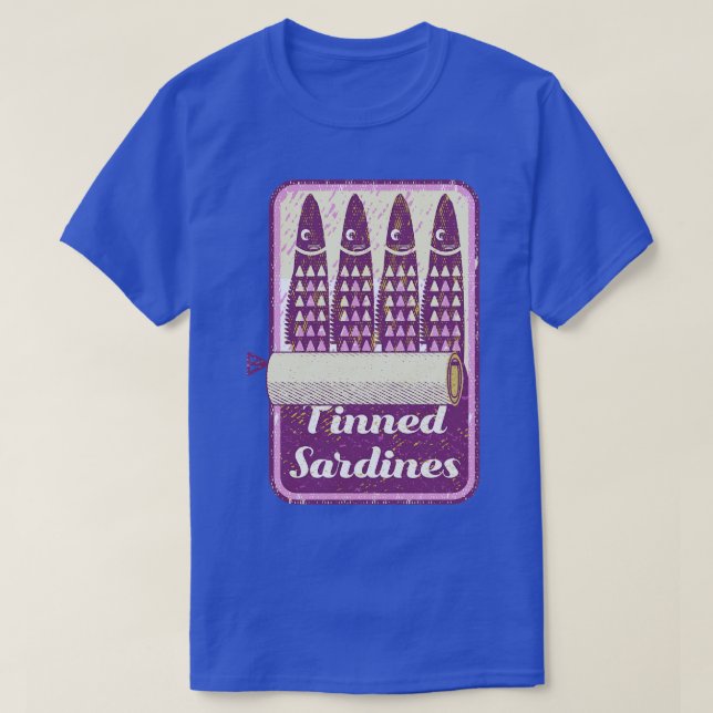 Tin of sardines T-Shirt (Design Front)
