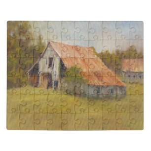 Tin Roof Barn Jigsaw Puzzle