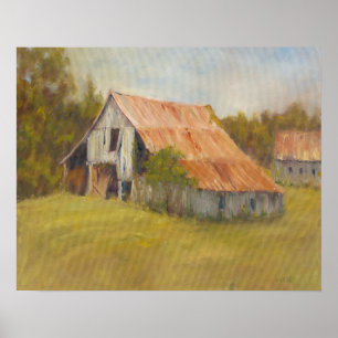 Tin Roof Barn Poster