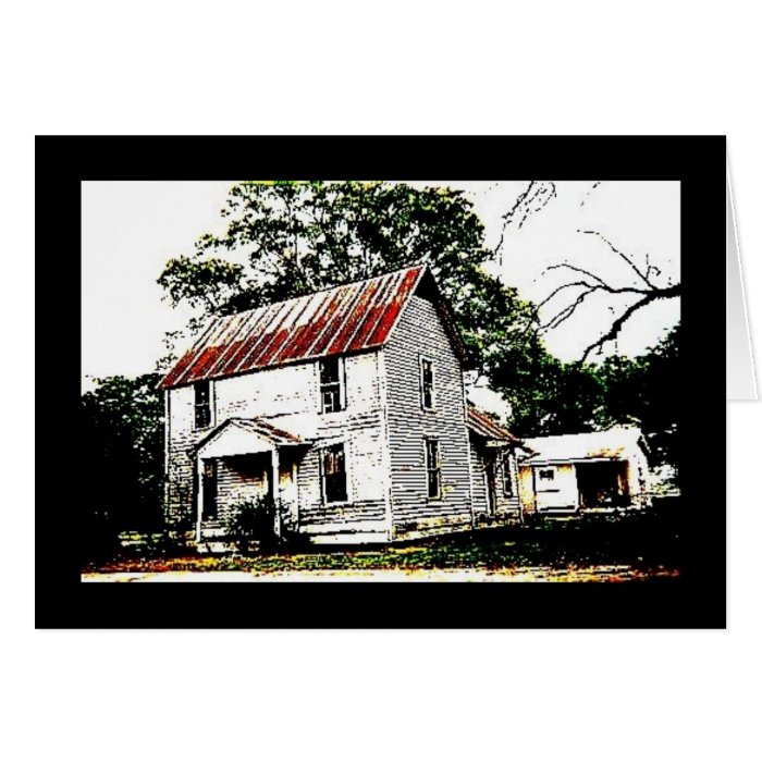 tin roof II Greeting Card