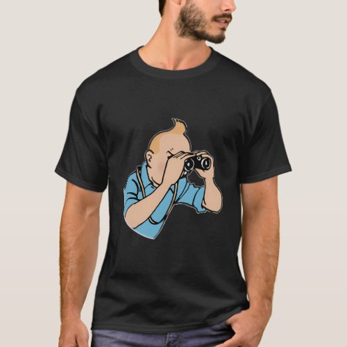 Tin_Tin Binoculars T_Shirt