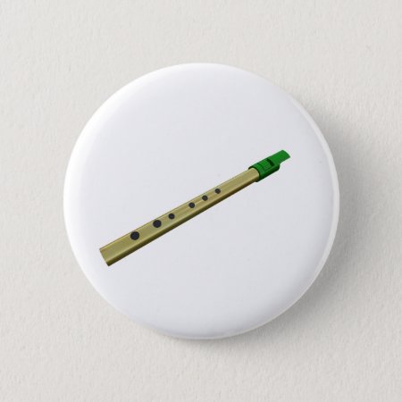 Tin Whistle Button Badge