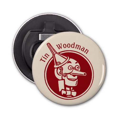 Tin Woodman Tin Man Face CC0899 Wonderful Wizard Bottle Opener