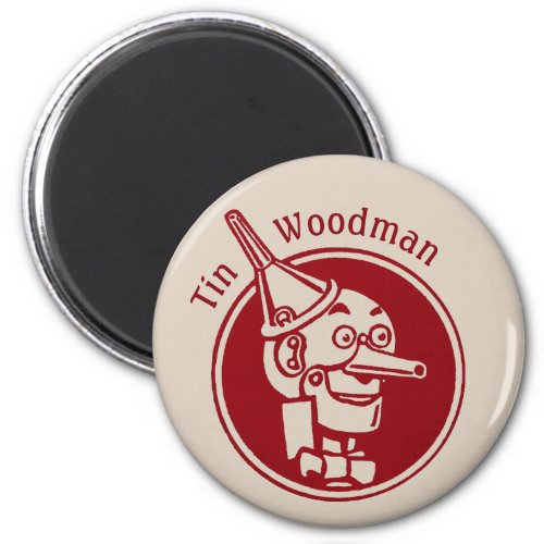 Tin Woodman Tin Man Face CC0902 Wonderful Wizard Magnet