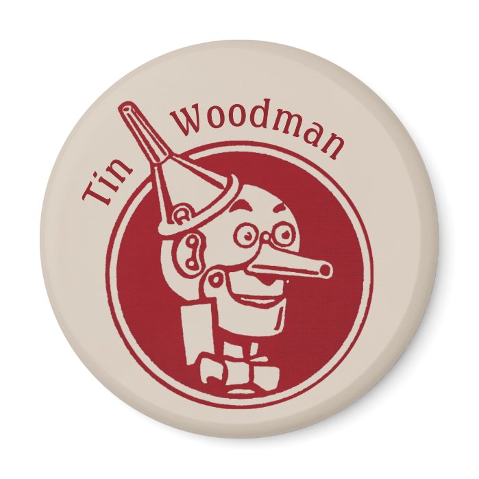 Tin Woodman (Tin Man) Face CC0902 Wonderful Wizard Magnet