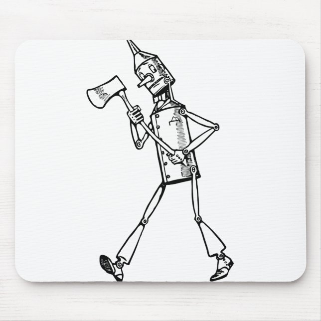 Tin Woodsman Mouse Pad (Front)