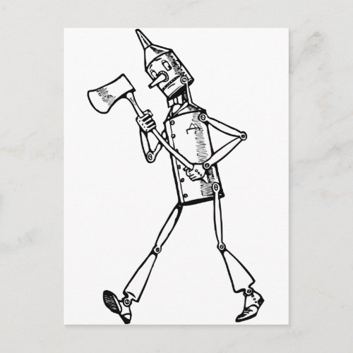 Tin Woodsman Postcard