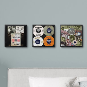 Tina Gray Collection Peel And Stick Photo Tile