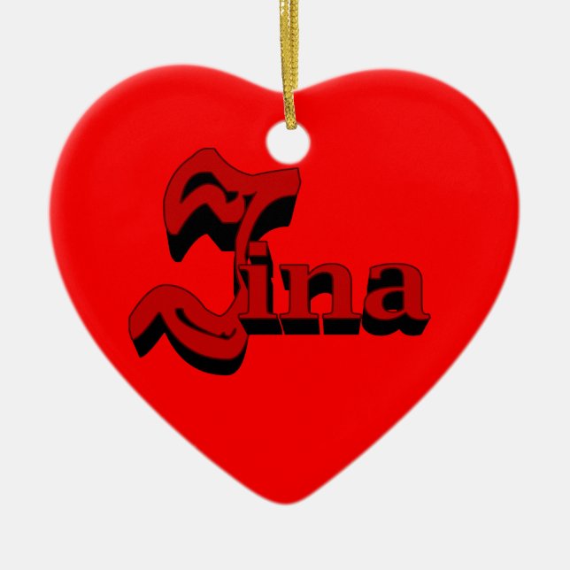 Tina Ornament (Front)