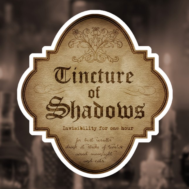 Tincture of Shadows Apothecary DC Sticker (Creator Uploaded)