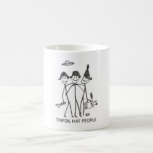 Tinfoil Hat People - Designer Coffee Mug
