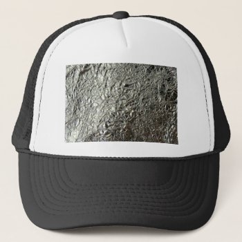 Tinfoil /silver Paper Trucker Hat by Funkyworm at Zazzle