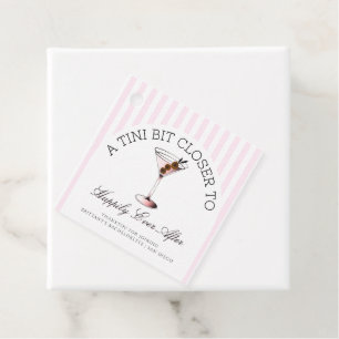 Tini Bit Closer To Happily Ever After Bachelorette Favor Tags