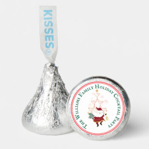 Tini Bit Merry Martini Office Christmas Santa Hershey®'s Kisses®