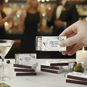 Tini Bit Of Fun Martini Soirée Matchboxes