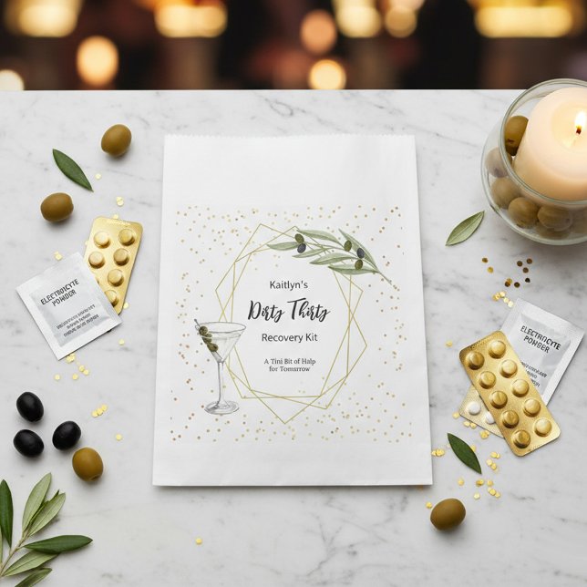Tini Bit Of Fun Martini Soirée Recovery Kit Favor Bag (Creator Uploaded)