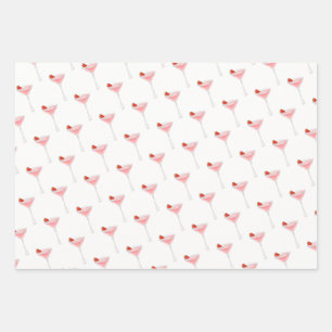 Tini Bit Older - Berry Drink Theme Wrapping Paper Sheets