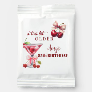 Tini Bit Older Cherry Martini 85th Birthday Favor Margarita Drink Mix