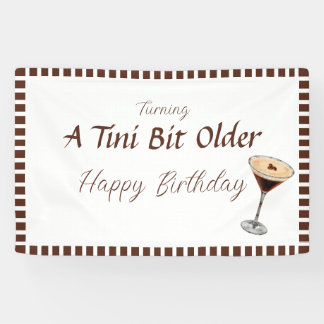 Tini Bit Older - Espresso Drink Theme Banner