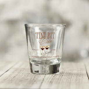 'Tini Bit Older Espresso Martini Birthday Shot Glass