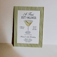 Tini Bit Older Martini Birthday