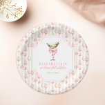 'Tini Bit Older Martini Coquette Birthday Paper Plates<br><div class="desc">This sophisticated and enjoyable invitation showcases a lovely floral design in pink and white, ideal for a refined birthday gathering. The addition of a martini with a bow brings a touch of elegance and establishes a chic atmosphere for the event. The phrase "Tini bit older" suggests a playful and flirtatious...</div>