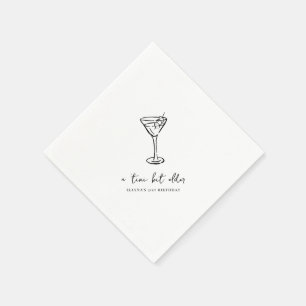 Tini Bit Older Personalized Birthday Party Napkins