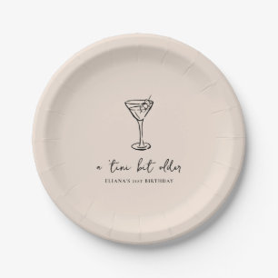 Tini Bit Older Personalized Birthday Party Paper Plates