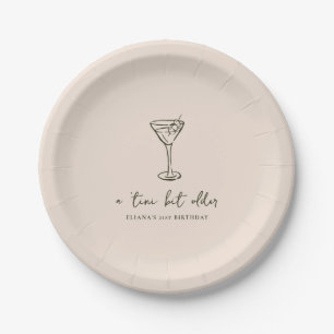 Tini Bit Older Personalized Birthday Party Paper Plates