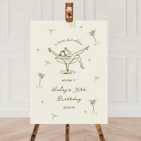 Tini Bit Older Quirky Hand Drawn Birthday Welcome
