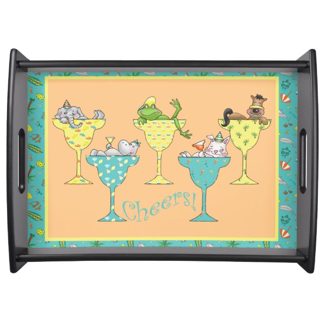 Tini Margarita's Large Serving Tray (Front)