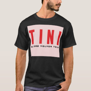 TINI - Quiero Volver Tour! (PINK version!) Travel T-Shirt