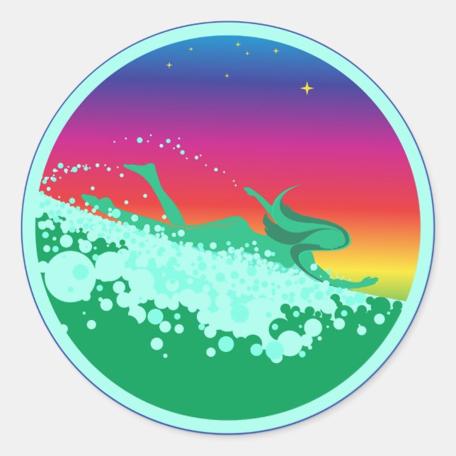 Tinidril Bodysurf Sticker (Front)